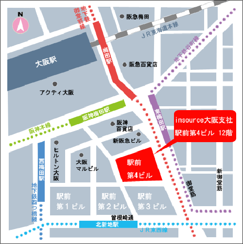大阪支店マップ