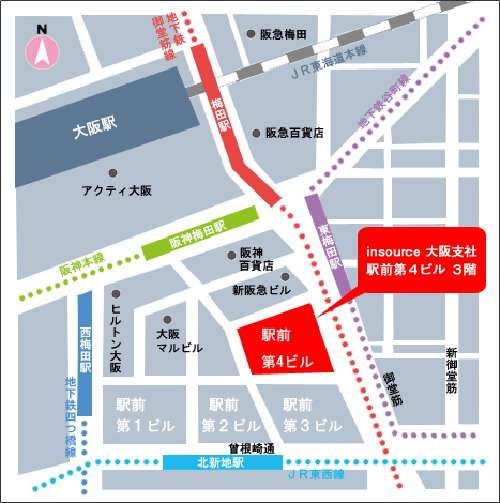 大阪支店マップ