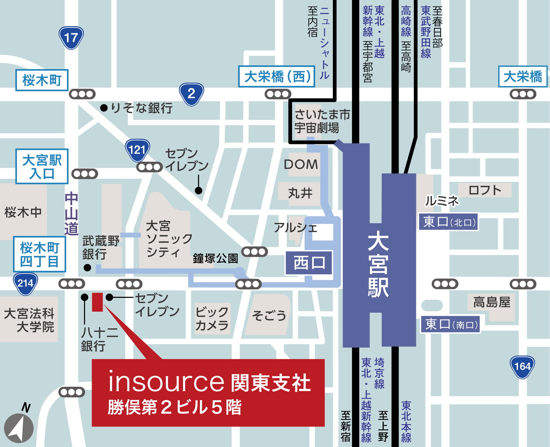 関東支社マップ