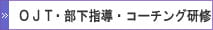 ＯＪＴ・部下指導・コーチング研修