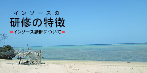 インソースの研修の特徴-インソースの講師について-