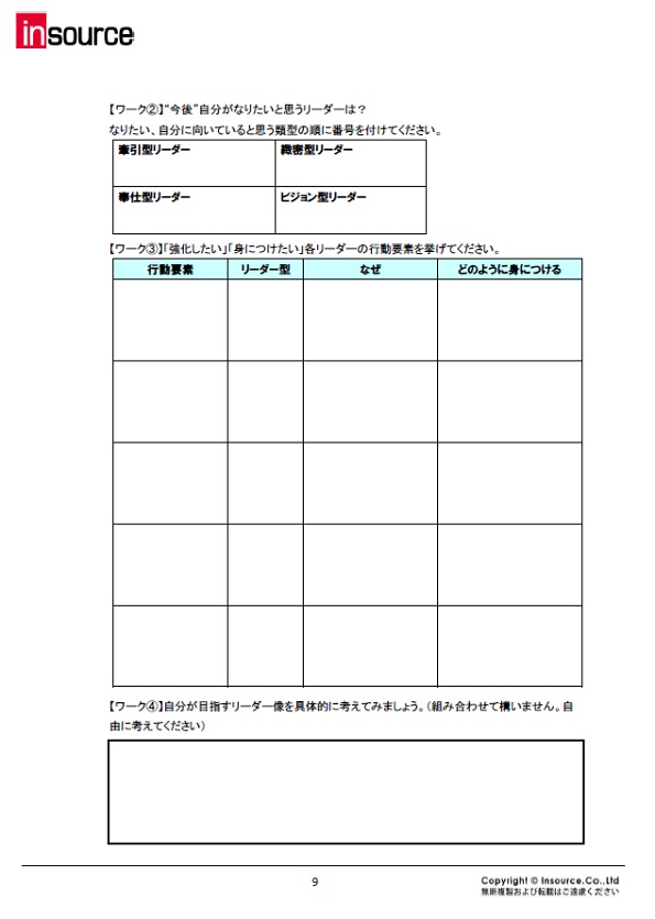 研修セミナー公開講座 リーダーシップ研修 意識改革し 部下 後輩を牽引するリーダーとなる 株式会社インソース