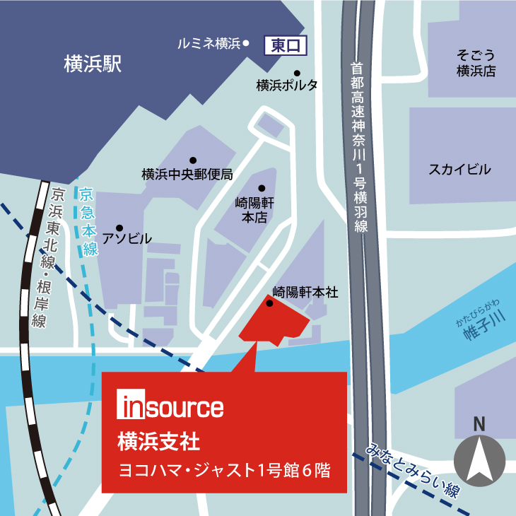 横浜支社マップ