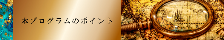 本プログラムのポイント