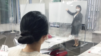 マスクの着用必須