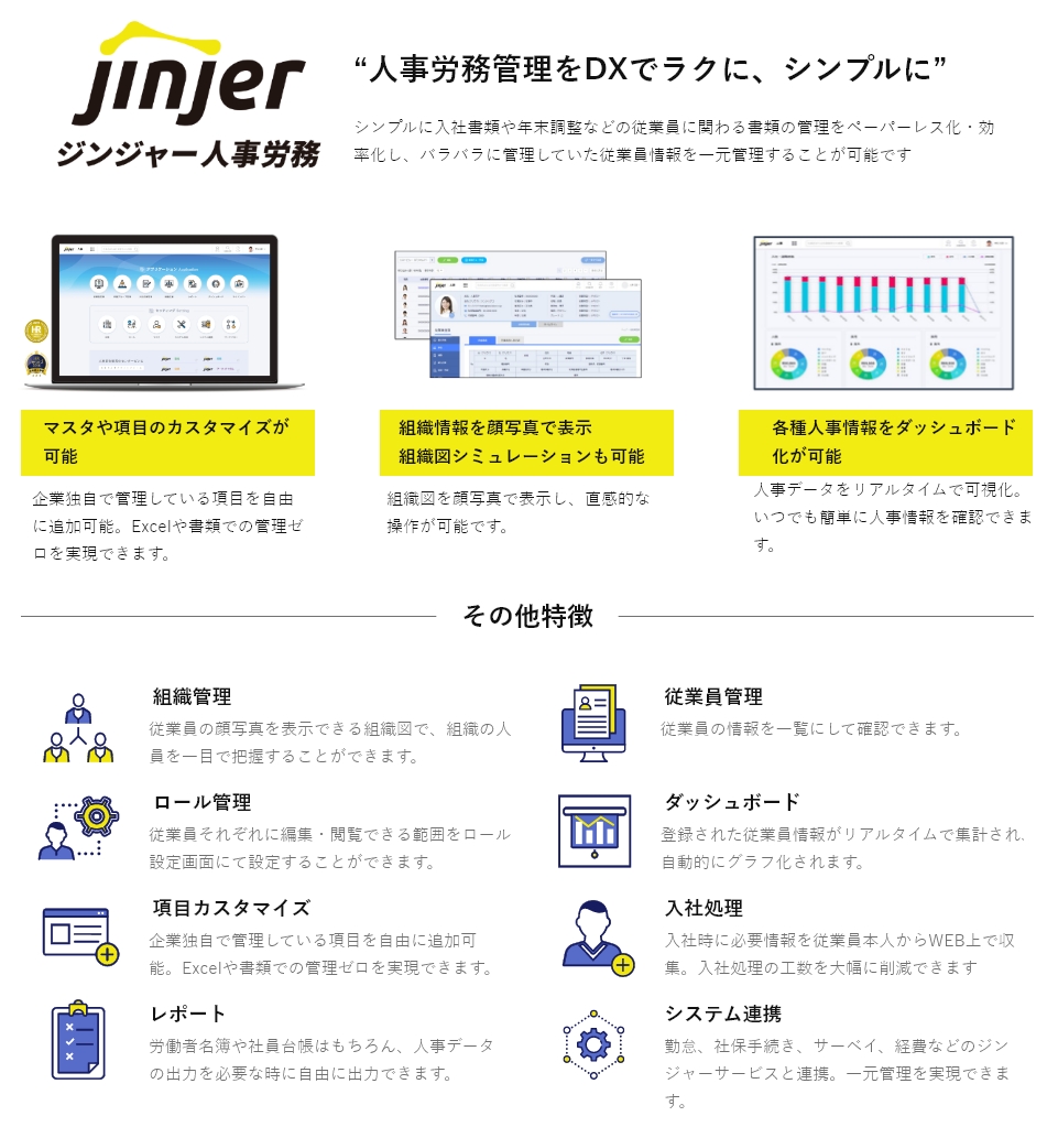 jinjer人事労務