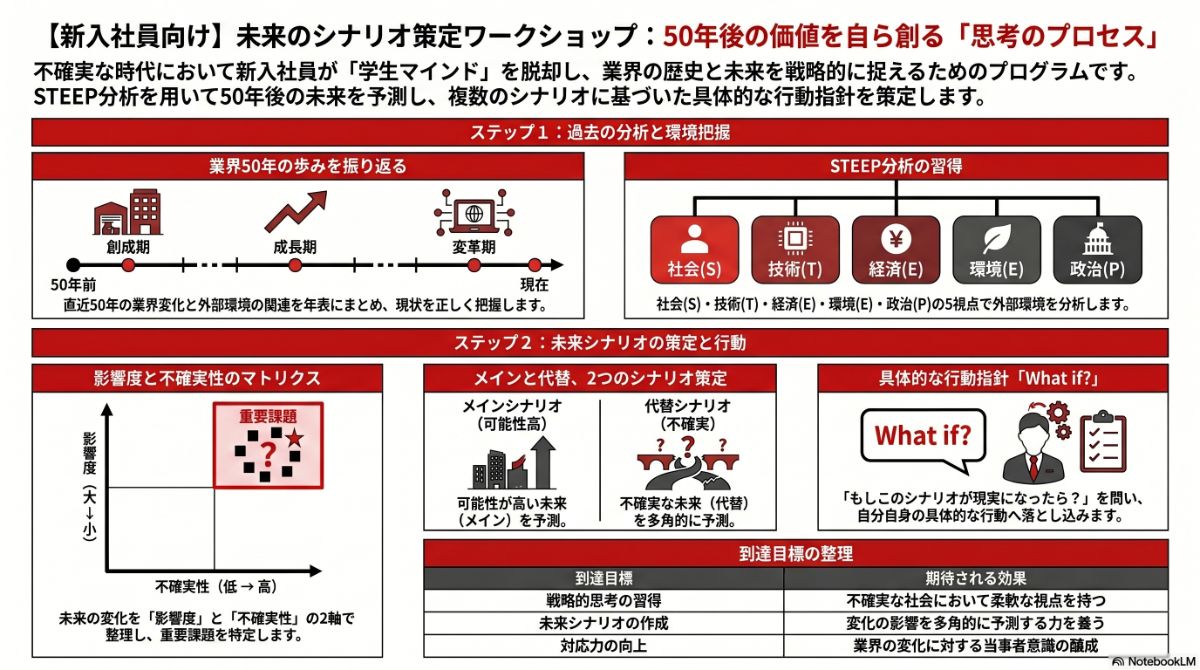 生成AIによる本プラン全体像の図解