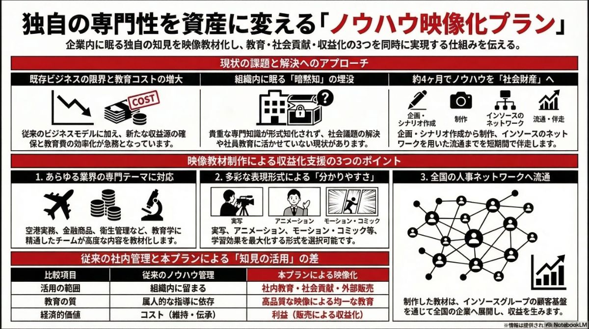 生成AIによる本プラン全体像の図解