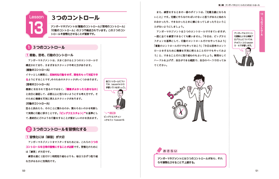 まずは、怒りの仕組みや原因について学びます。