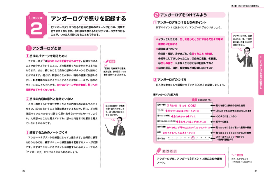 21日間のアンガーログ習慣で、怒り体質改善！
