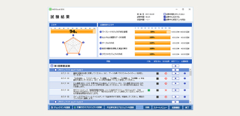自動採点＆分析で効率的に復習。画像